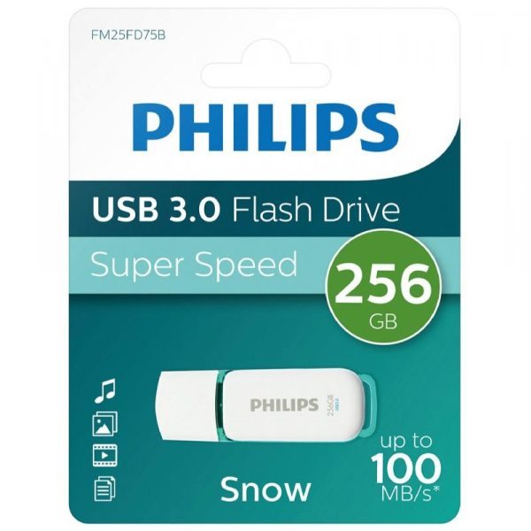 PENDRIVE PHILIPS 3.0 256GB SNOW EDITION