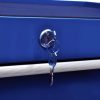 Trólei de oficina para ferramentas com 7 gavetas azul - Image 5