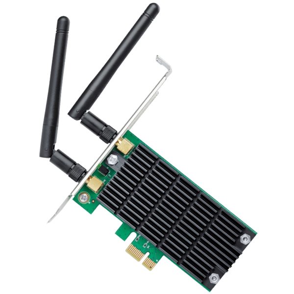 Tarjeta pci express wifi archer t4e 2.4ghz y 5ghz dual band ac1200 tp link