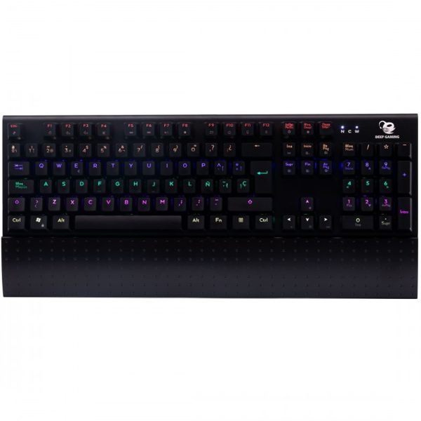 Teclado deep gaming deepsolid rgb mecanico usb