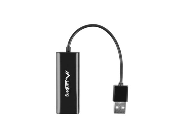 Adaptador usb lanberg 2.0 -  ethernet rj45 100 mb