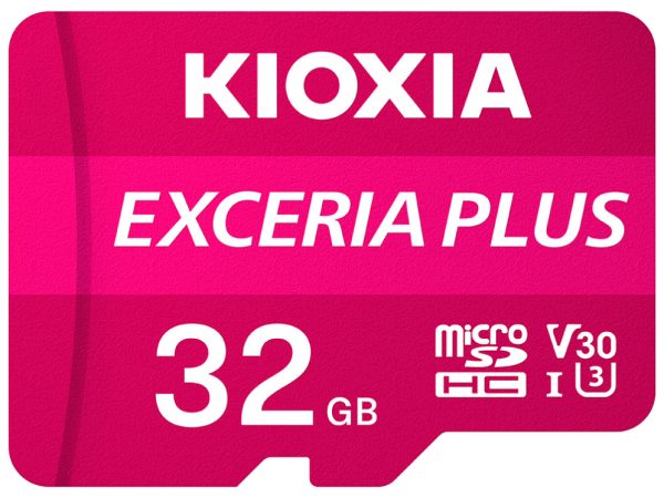 Tarjeta memoria micro secure digital sd kioxia 32gb exceria plus uhs - i c10 r98 con adaptador