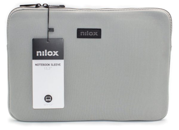 Funda nilox para portatil 13.3pulgadas gris