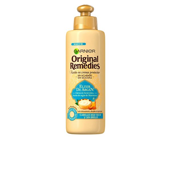 ORIGINAL REMEDIES crema sin aclarado elixir argan 200 ml