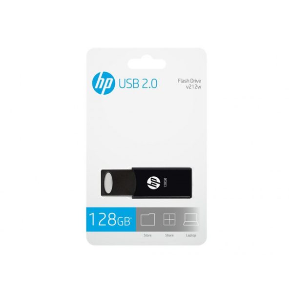 Memoria usb 2.0 hp v212w 128gb negro