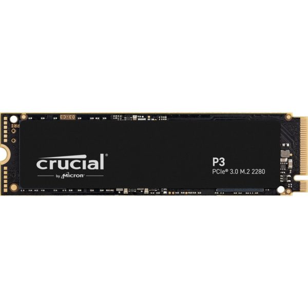 Disco duro interno solido ssd crucial p3 500gb m2 nvme