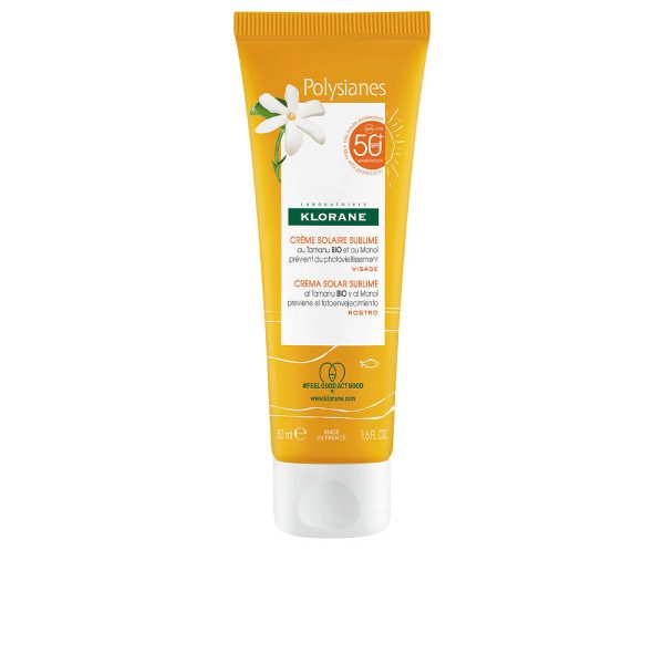 POLYSIANES MONOÏ Y TAMANU BIO creme solar sublime SPF50+ 50 ml