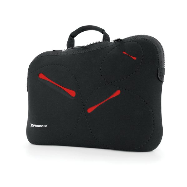 Funda maletín neopreno para portátil o tablet 17pulgadas negra