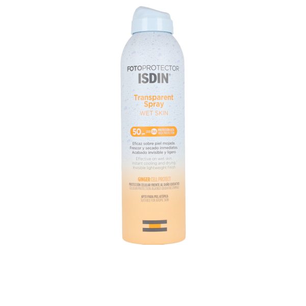 PHOTOPROTECTOR spray transparente para pele molhada SPF50+ 250 ml