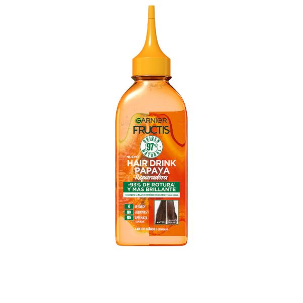 FRUCTIS HAIR DRINK papaya tratamento reparador 200 ml