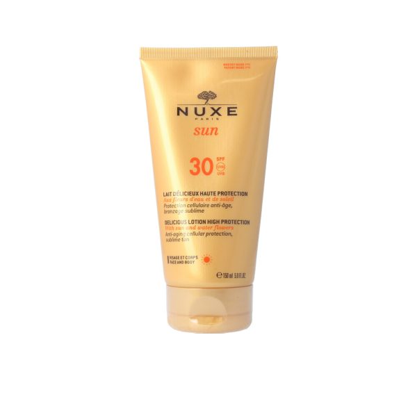 NUXE SUN leche deliciosa rostro y cuerpo SPF30  150 ml