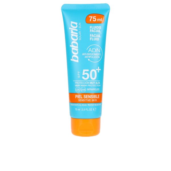 SOLAR ADN SENSITIVE crema solar facial SPF50 75 ml