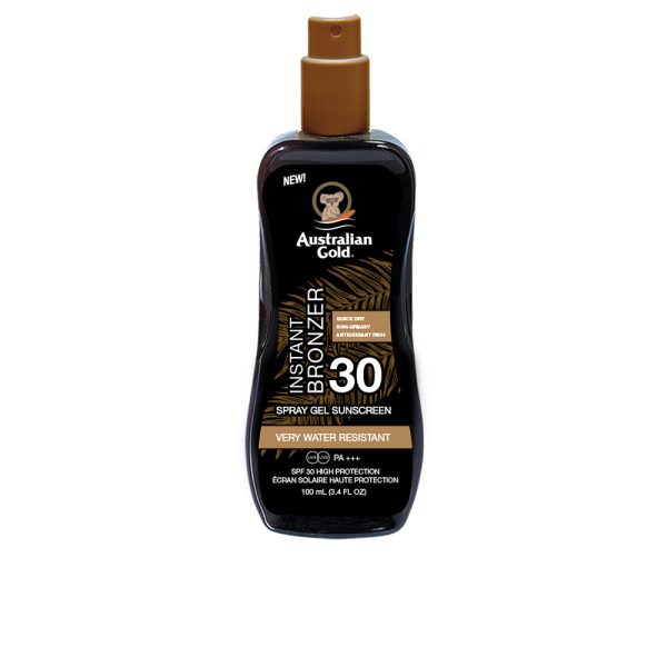 SUNSCREEN SPF30 spray gel with instant bronzer 100 ml