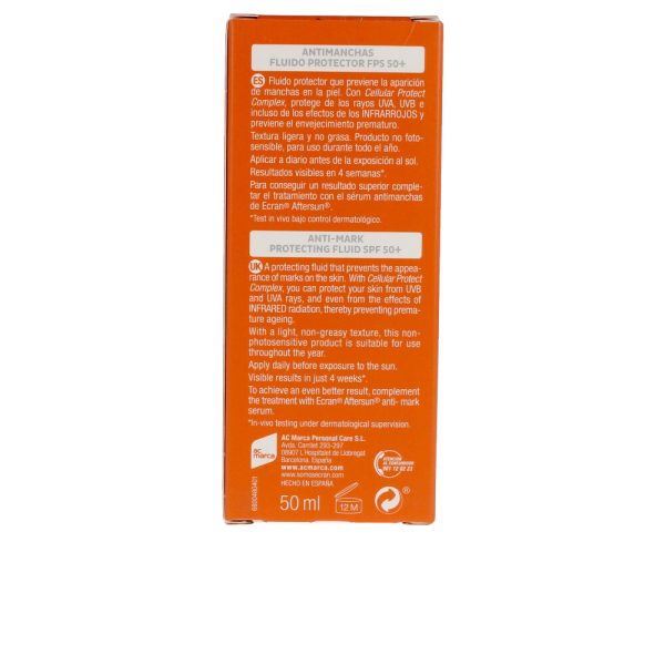 ECRAN SUNNIQUE anti-manchas SPF50+ 50 ml