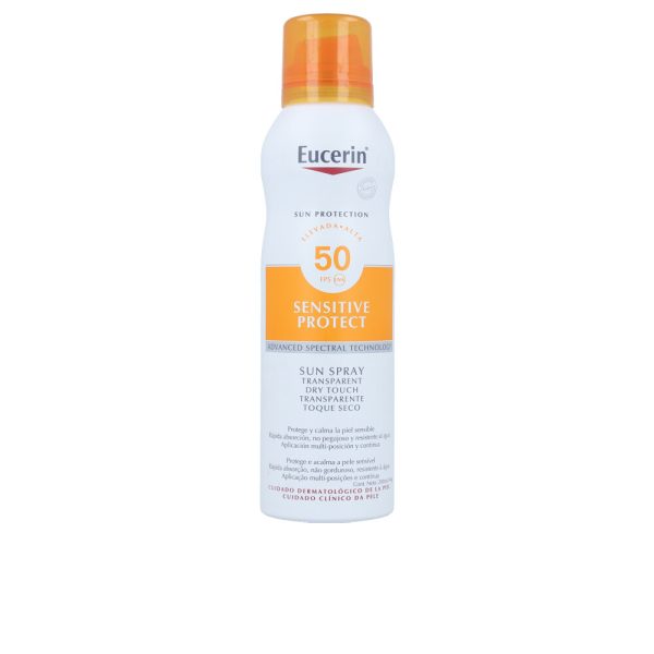 SENSITIVE PROTECT sun spray transparent dry touch SPF50