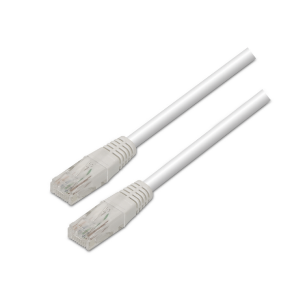 CABLE AISENS DE RED LATIGUILLO RJ45 CAT.5E UTP AWG24 BLANCO 0.5M