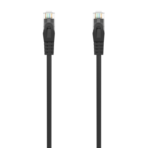 CABLE DE RED AISENS LATIGUILLO RJ45 LSZH CAT.6A 500 MHZ UTP AWG24 NEGRO 0.5M