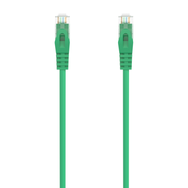 CABLE DE RED AISENS LATIGUILLO RJ45 LSZH CAT.6A 500 MHZ UTP AWG24 VERDE 25CM