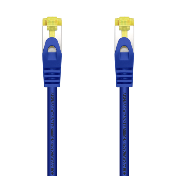 CABLE DE RED AISENS LATIGUILLO RJ45 LSZH CAT.7 SFTP PIMF AWG26 AZUL 25CM