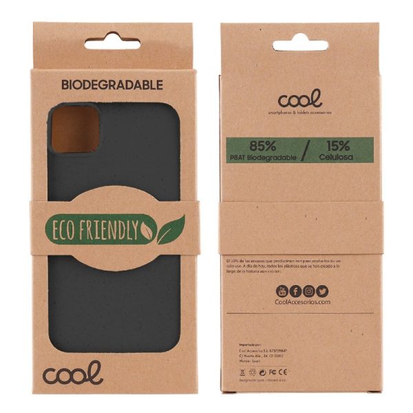 Carcasa COOL para iPhone 14 Plus Eco Biodegradable Negro - Image 2