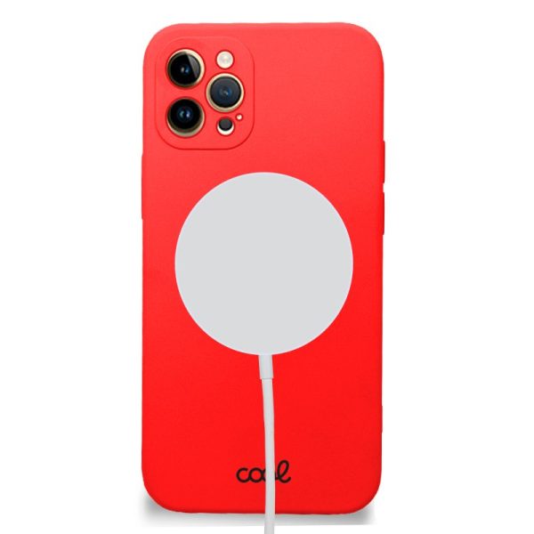 Carcasa COOL Para iPhone 14 Pro Max Magnética Cover Rojo - Image 2