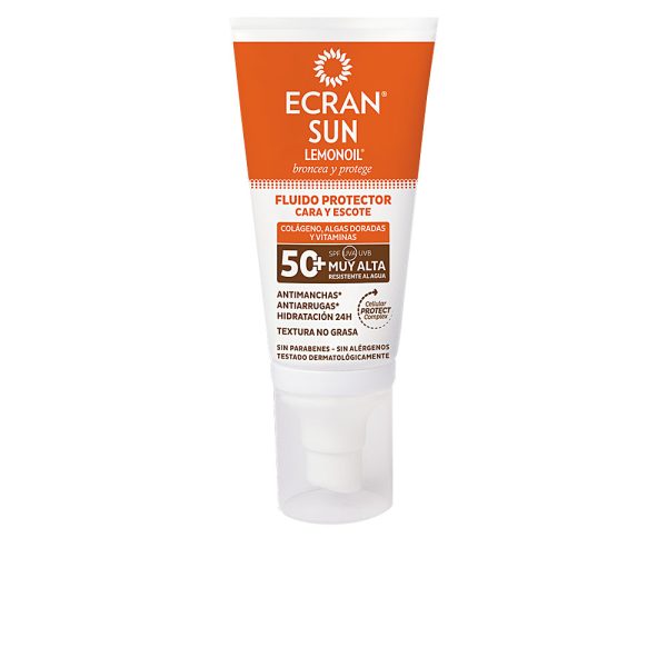 ECRAN SUNNIQUE fluido protetor facial SPF50+ 50 ml