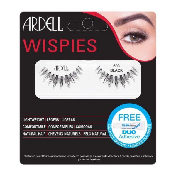 Ardell Wispies Pestañas Postizas 603 Black Set 2 Piezas