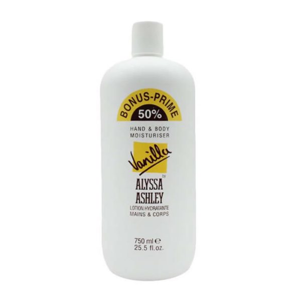 Alyssa Ashley Vainilla Hand And Body Moisturizer 750ml