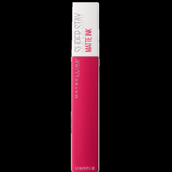 Maybelline Pintalabios Mate Larga Duración Superstay Matte Ink Tono 150 Path Finder Color Rosa