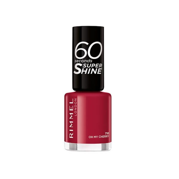 Rimmel Esmalte De Uñas 60 Seconds Super Shine 710 Oh My Cherry