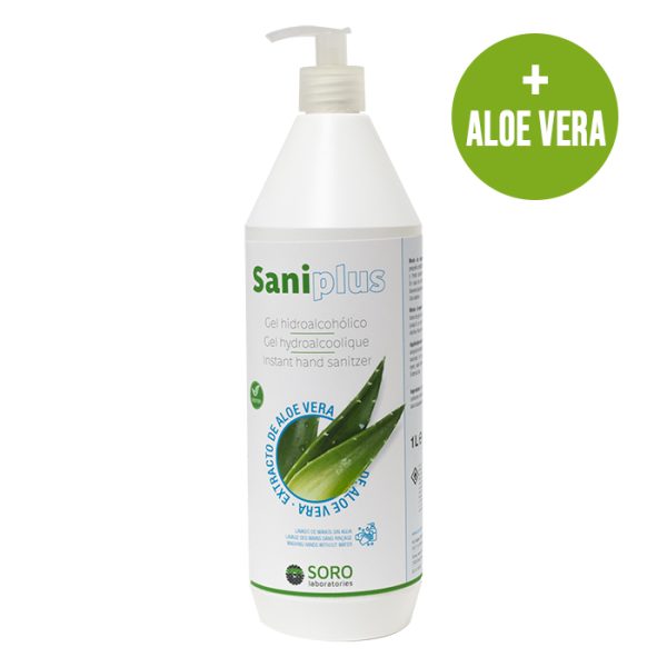 Gel Hidroalcohólico Higienizante Manos Con Aloe Vera 1 Litro