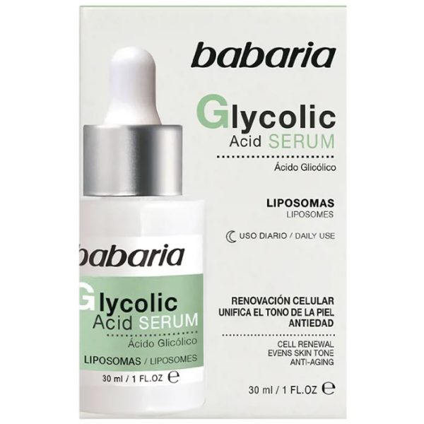 Babaria Glycolic Acid Serum Renovación Celular 30ml