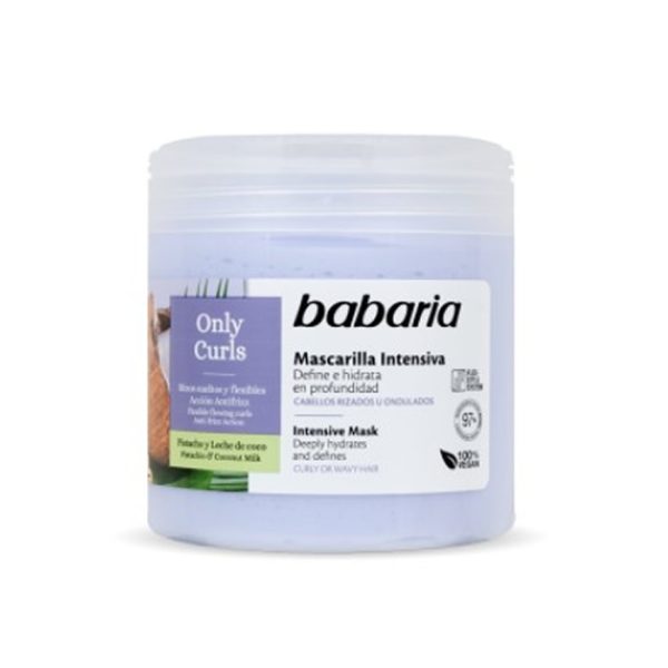 Babaria Only Curls Mascarilla Intensiva Cabello Rizado 400ml