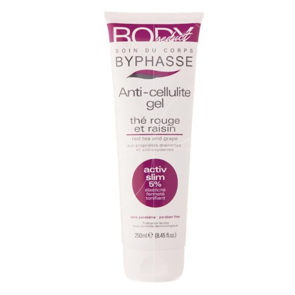 Byphasse Gel Anti Celulitis Té Rojo Y Uva 250ml