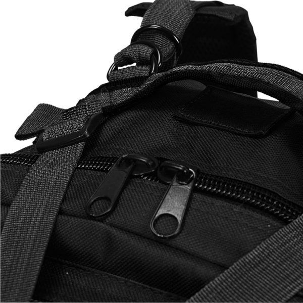 Mochila estilo exército 50 L preto - Image 5