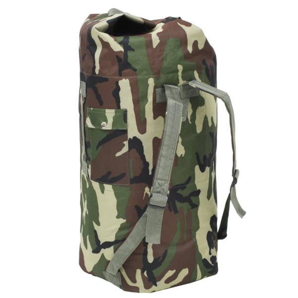 Saco de pano estilo militar 85 L camuflagem - Image 2