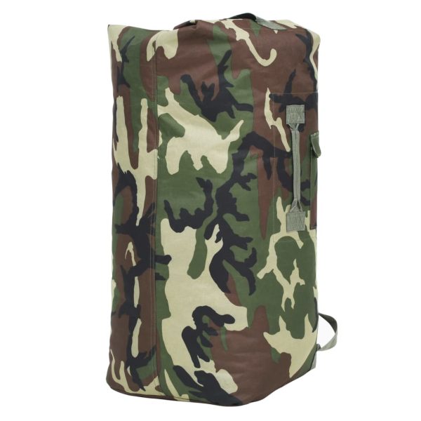 Saco de pano estilo militar 85 L camuflagem - Image 4