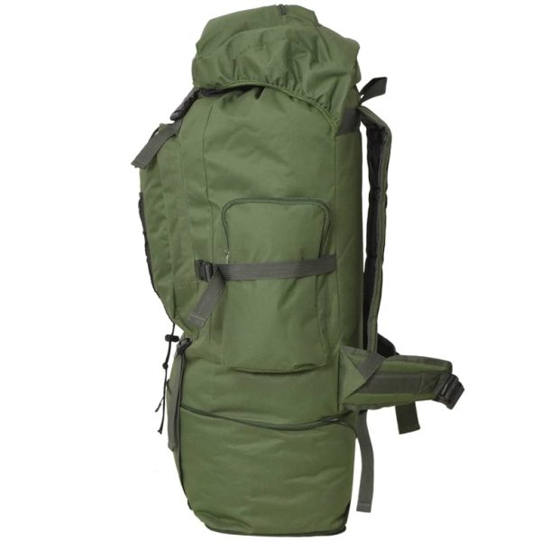 Mochila estilo exército XXL 100 L verde - Image 3