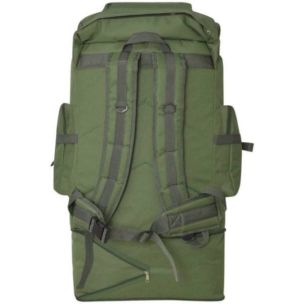 Mochila estilo exército XXL 100 L verde - Image 4