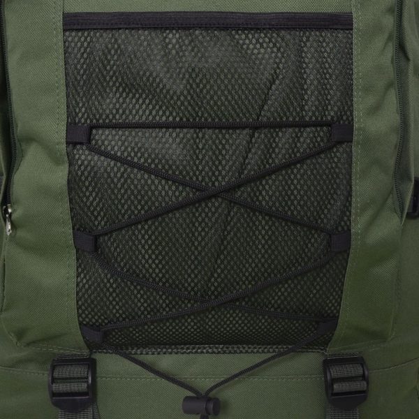 Mochila estilo exército XXL 100 L verde - Image 6