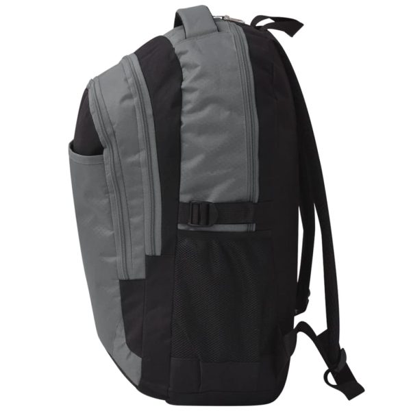 Mochila escolar 40 L preto e cinzento - Image 3