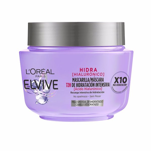 Máscara ELVIVE HYDRA HYALURONIC 72h de hidratação 300 ml