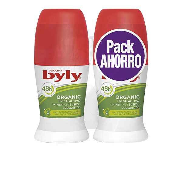 Lote de desodorante ROLL-ON ORGANIC EXTRA FRESH