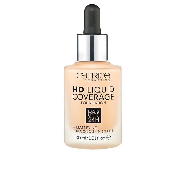 HD LIQUID COVERAGE FOUNDATION dura até 24h #030-sand beige 30 ml