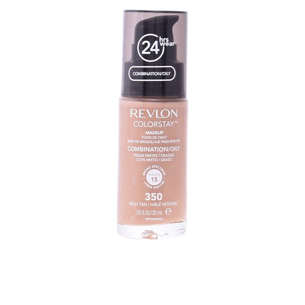 COLORSTAY foundation combination/oily skin #350-rich tan 30 ml