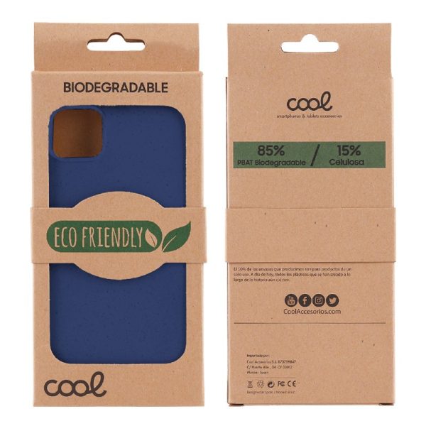 Carcasa COOL para iPhone 14 Eco Biodegradable Marino - Image 2