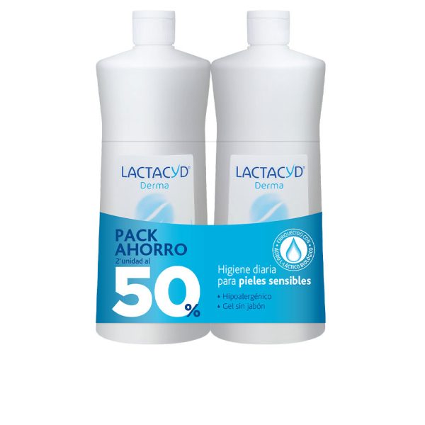 LACTACYD DERMA gel de banho 2 x 1000 ml