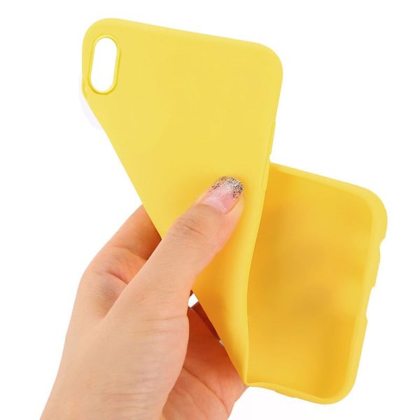 Funda COOL Silicona para iPhone XS Max (Amarillo) - Image 2