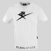 Plein Sport Camiseta TIPS41301_WHITE