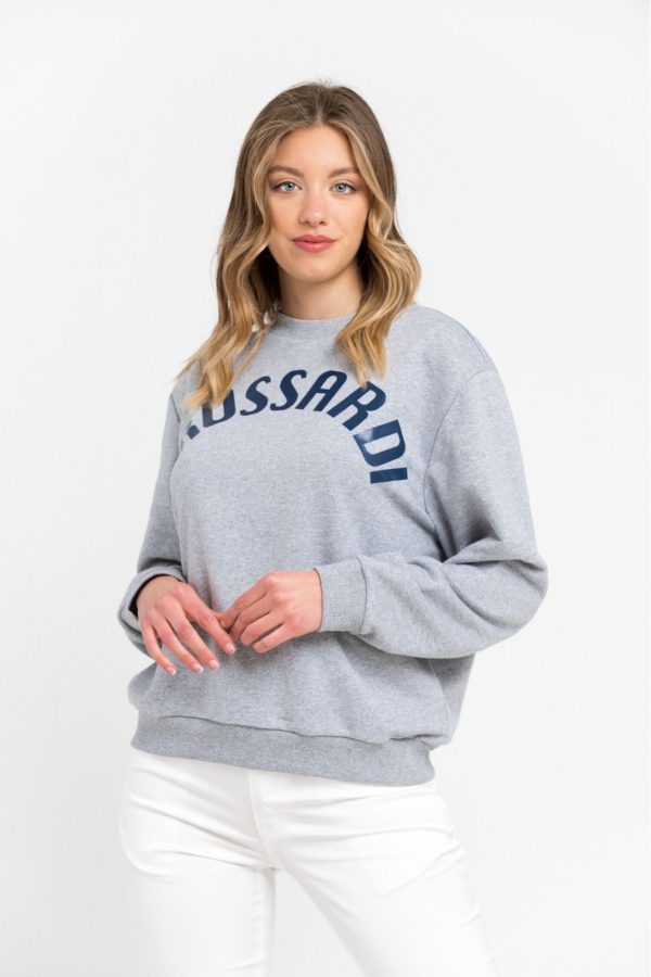 Trussardi Camisolas 36F000321T002191_E696MelangeGreyPrintBlue